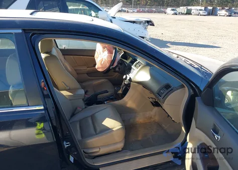 2007 Honda Accord 2.4 Ex из США, поврежденный, VIN 1HGCM56887A033541